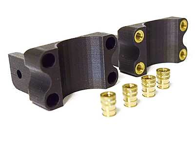 Knurled Brass Insert Nut (Pack of 10)