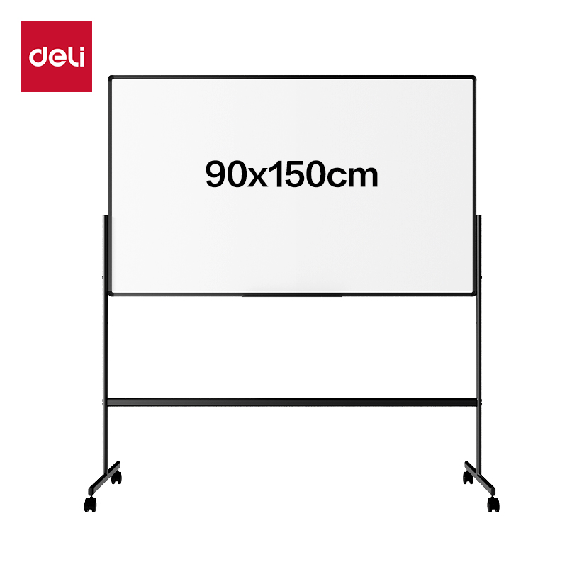 DELI V353-2 MAGNETIC MOBILE WHITEBOARD 5x3FT