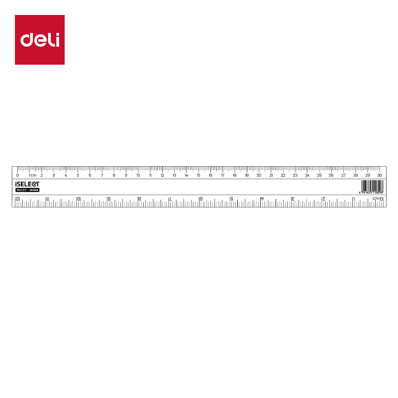 DELI UH668 RULER 30CM