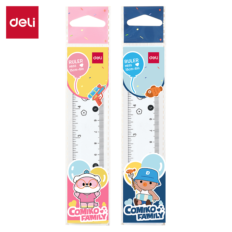 DELI H655 MIYOU RULER 15CM