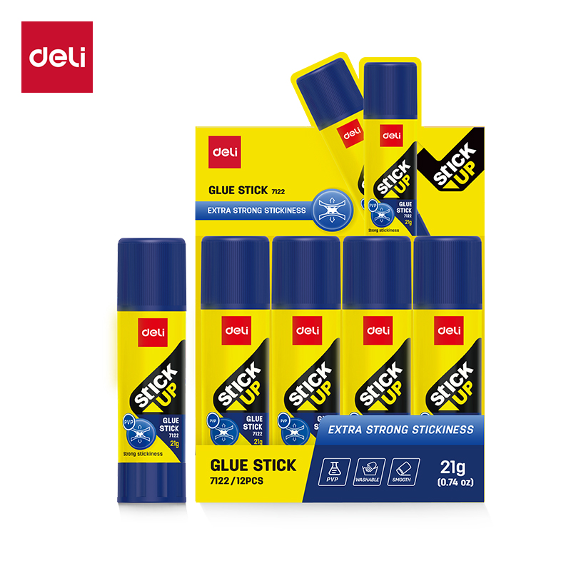 DELI E7122 GLUE STICK 21G BLUE BODY