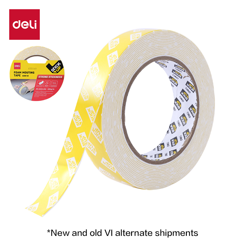 DELI A35113 MOUNTING TAPE 1" x 5 MTRS