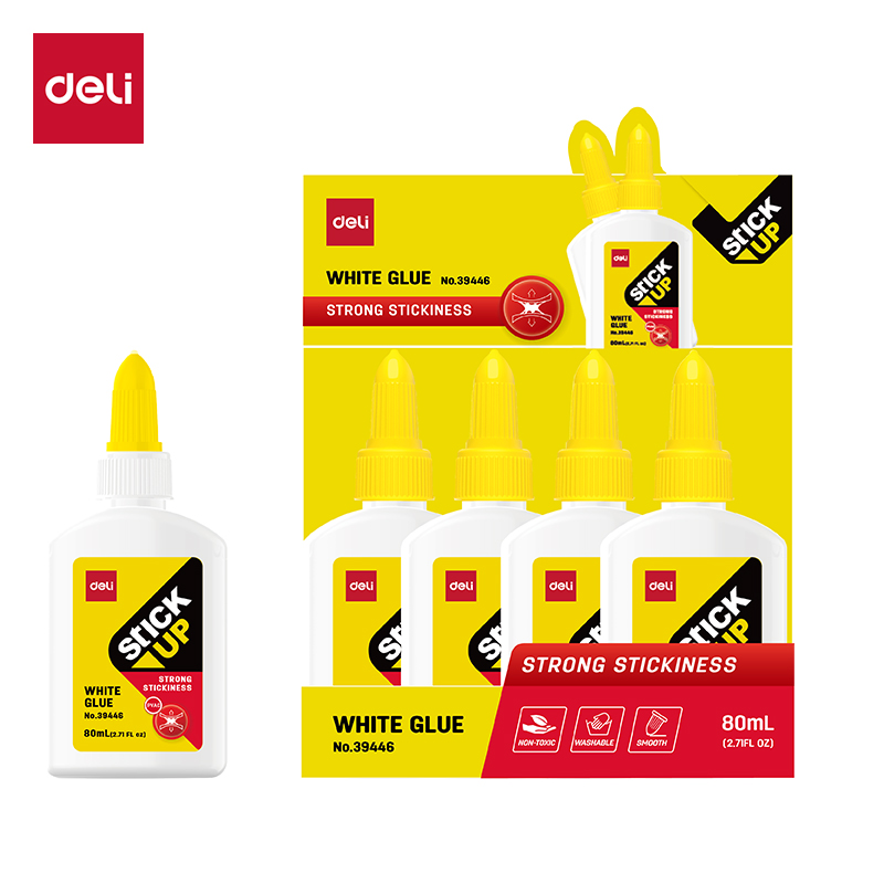 DELI 39446 SUPER STICKY-WHITE GLUE 80ML