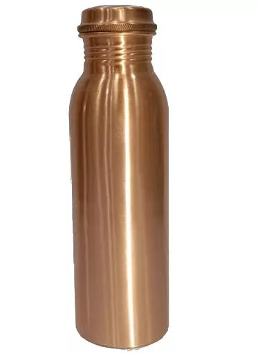 Jointless screw capped copper bottle REGULAR 400ml