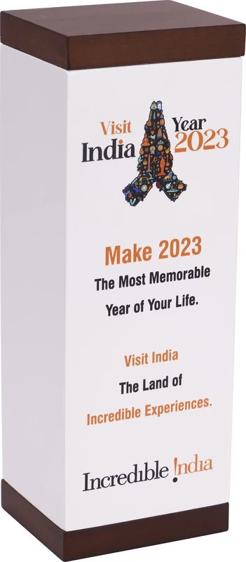 INCREDIBLE INDIA CUSTOM CUTOUT TGROPHY