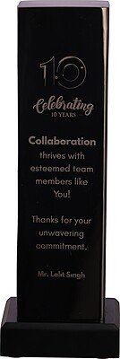 MCLAREN WOOD PLAQUES TROPHY