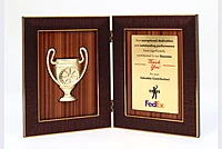 FEDEX  BBOK STYLE TROPHY