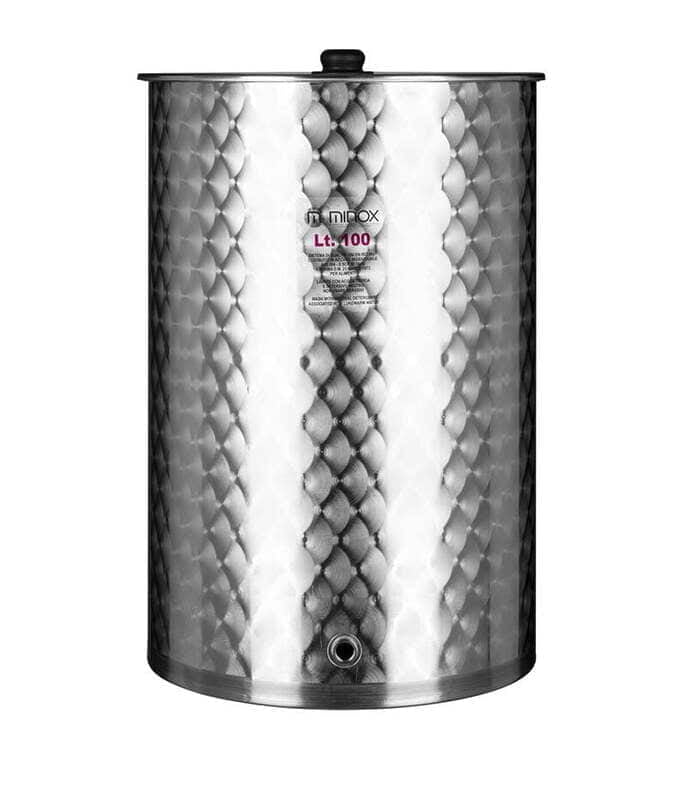 1000-liter stainless steel tank – Minox 1000-liter stainless steel tank – Minox