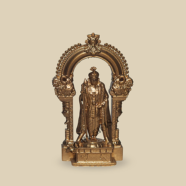murugan raja alangaram-3D Priented idol