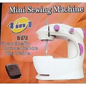 MINI SEWING MACHINE PORTABLE SEWING MACHINE WITH PEDAL