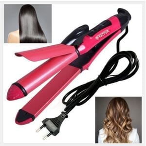 NOVA 2IN1 ELECTRIC  HAIR STRAIGHTENER