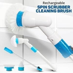 HURRICANE RECHARGEABLE SPIN SCRUBBER