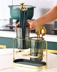 2IN1 ACRYLIC CUTLERY DRAINER