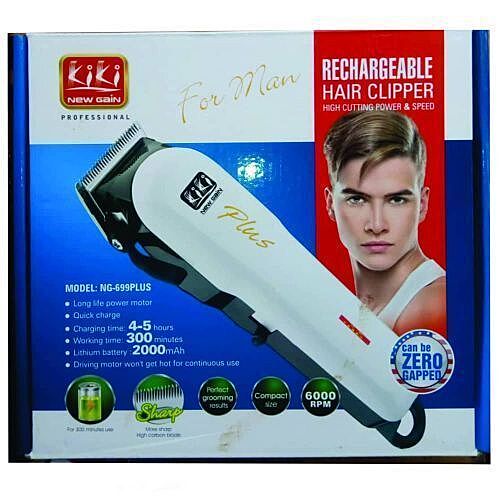 KIKI RECHARGEABLE CLIPPER FOR MAN