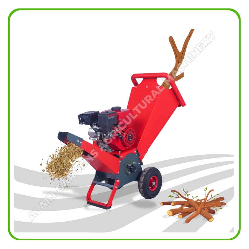 NEW WOOD CHIPPER 7.5 HP GASOLIN ENGINE
