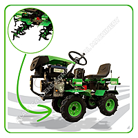 AGAM TILLER 4*4 DISEL ENGINE  13HP