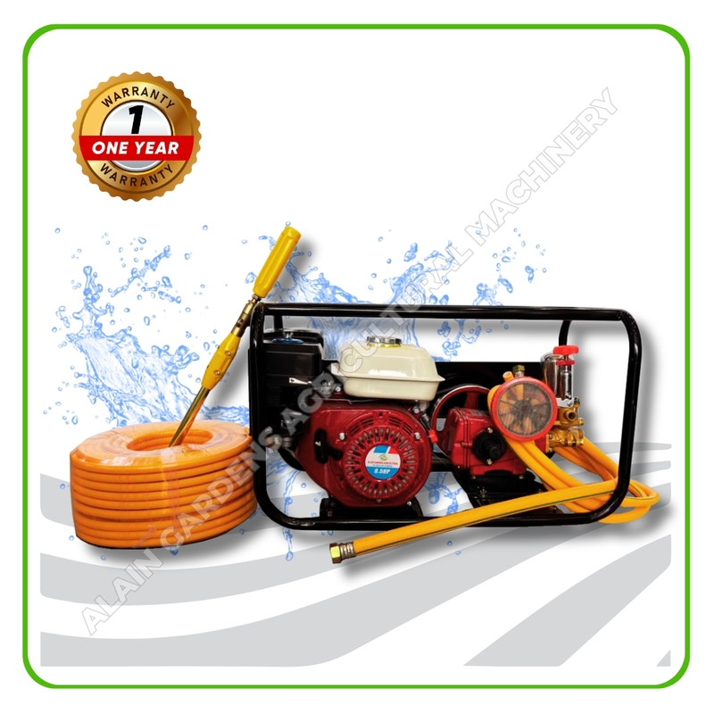 sprayer completed aag 6.5hp pump 22 par full shift