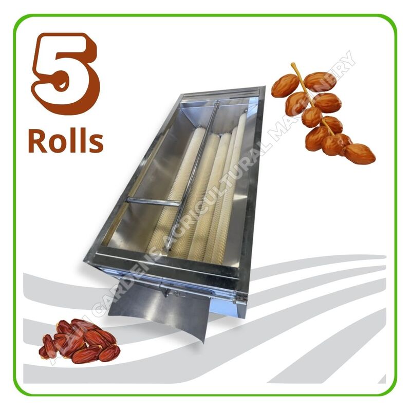Date Cleaning Machine – 5 Roll – Medium Size
