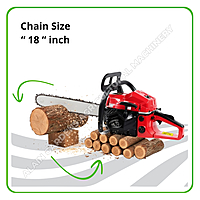 CHAIN SAW TWO STROK 18" OREGON