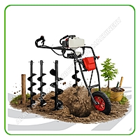 EARTH AUGER WITH TROLLY TF6400EAT