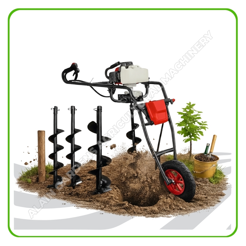 EARTH AUGER WITH TROLLY TF6400EAT