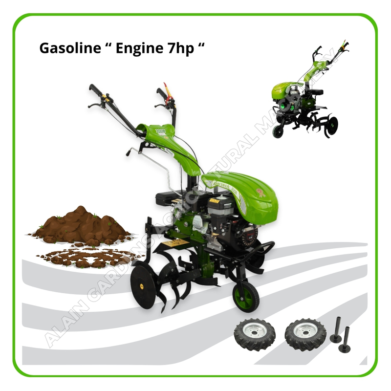 TILLER MACHINE 7HP PETROL MADE IN TUREKY