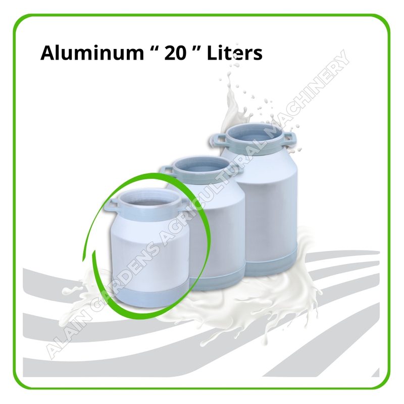 Milk Can – 20 Liters Capacity (Aluminum, Made in Turkey)