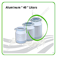 Milk Can – 40 Liters Capacity (Aluminum, Made in Turkey)
