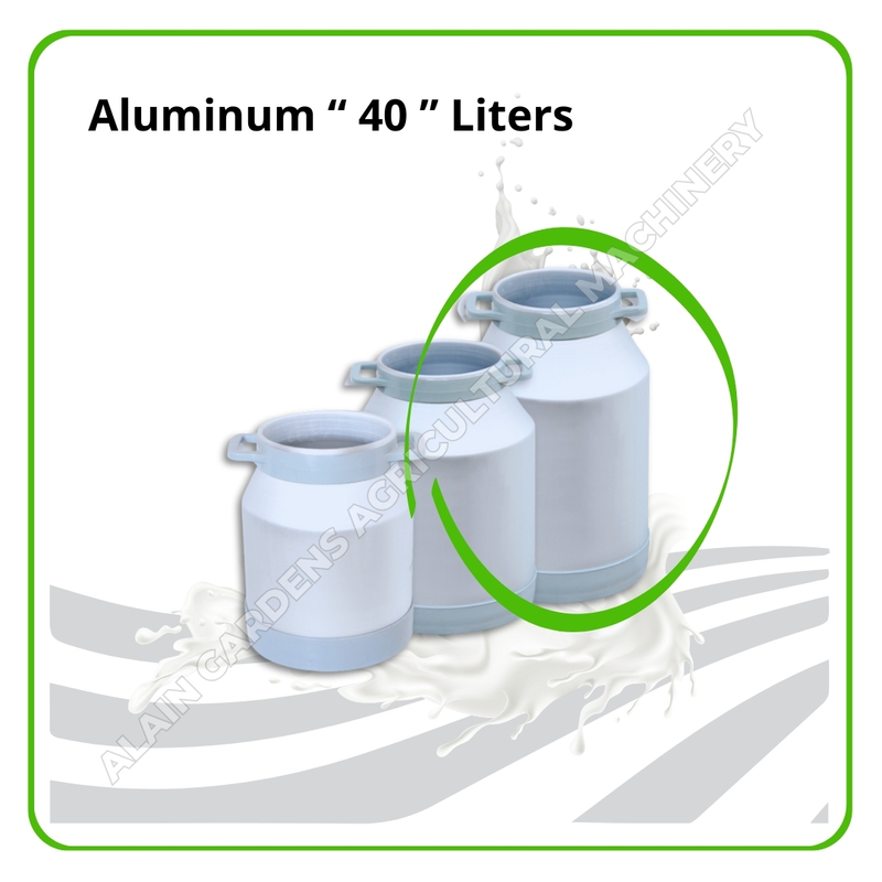 Milk Can – 40 Liters Capacity (Aluminum, Made in Turkey)