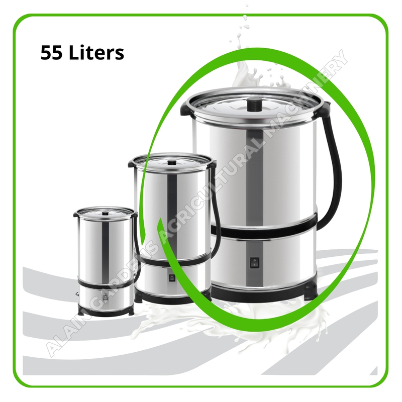 Milk Churner – 55 Liters Capacity (Stainless Steel, Made in Turkey)
