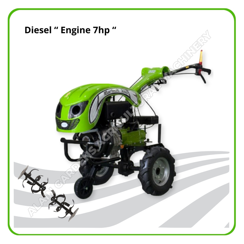 Tiller – Diesel Engine 7hp (Made in Turkey)