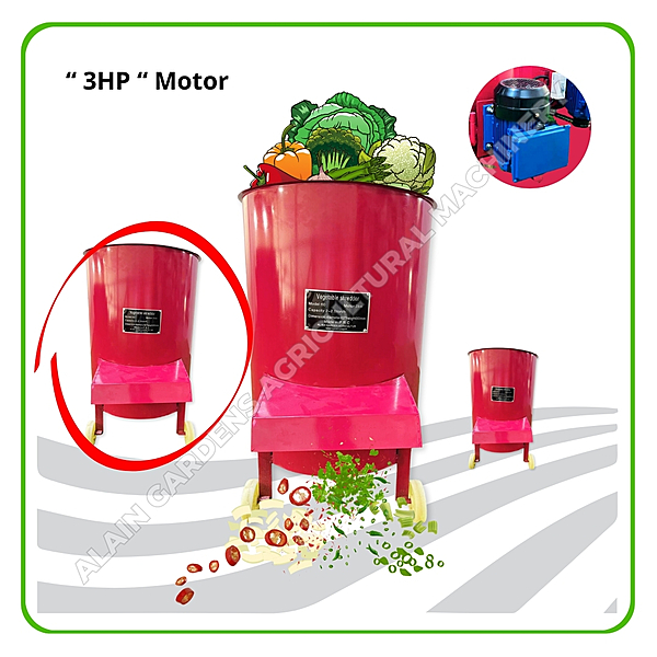VEGETABLE SHREDDER 3 HP
