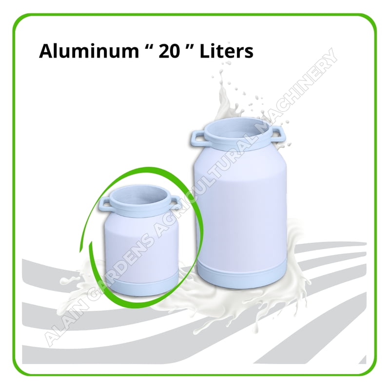 Milk Can – 20 Liters Capacity (Aluminum, Made in Turkey)
