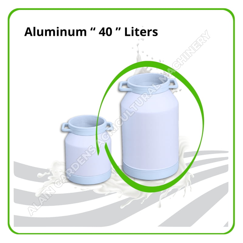Milk Can – 40 Liters Capacity (Aluminum, Made in Turkey)