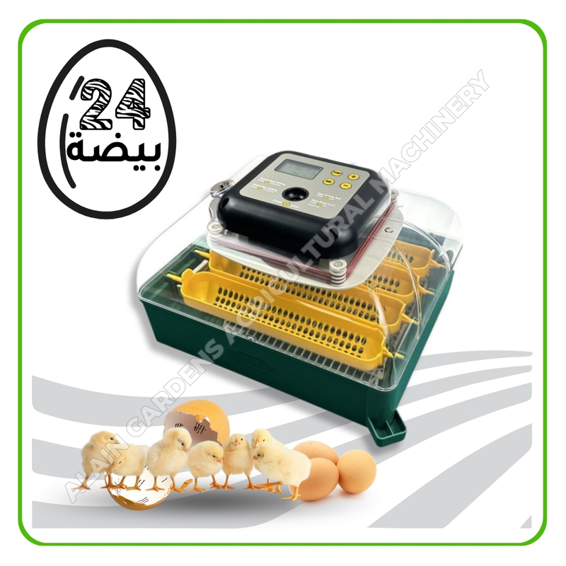 Automatic Egg Incubator – 24 Eggs Capacity