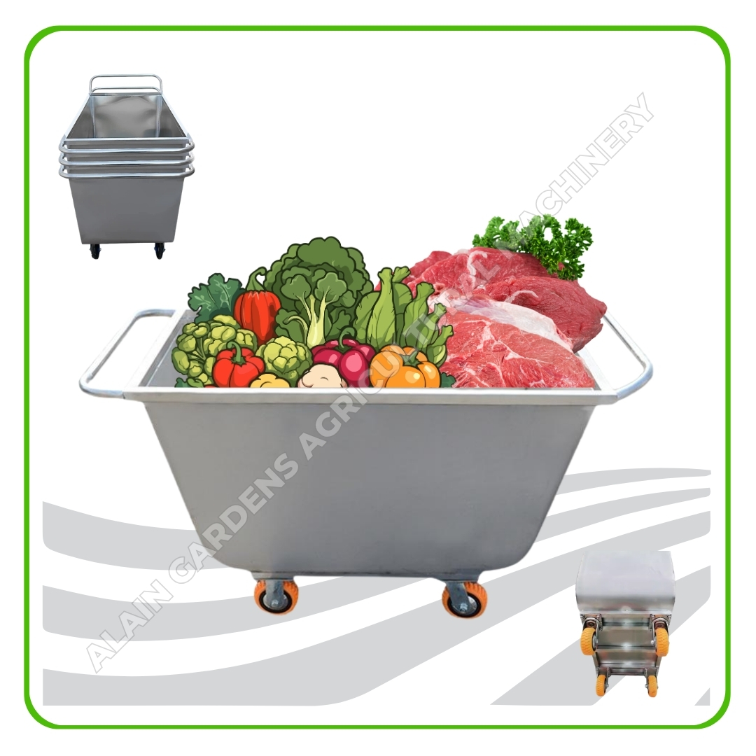 Stainless Steel Food Transport Cart