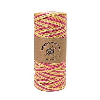 Macrame Rope 3mm x 90mts Matizado COL 1