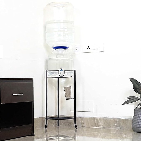 Amazkart Engineering Metal Water Dispenser Stand for 20 L Bottle