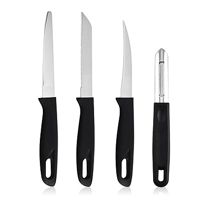 Amazkart Edge High Grade Stainless Steel 4 Pcs Kitchen Knife Set