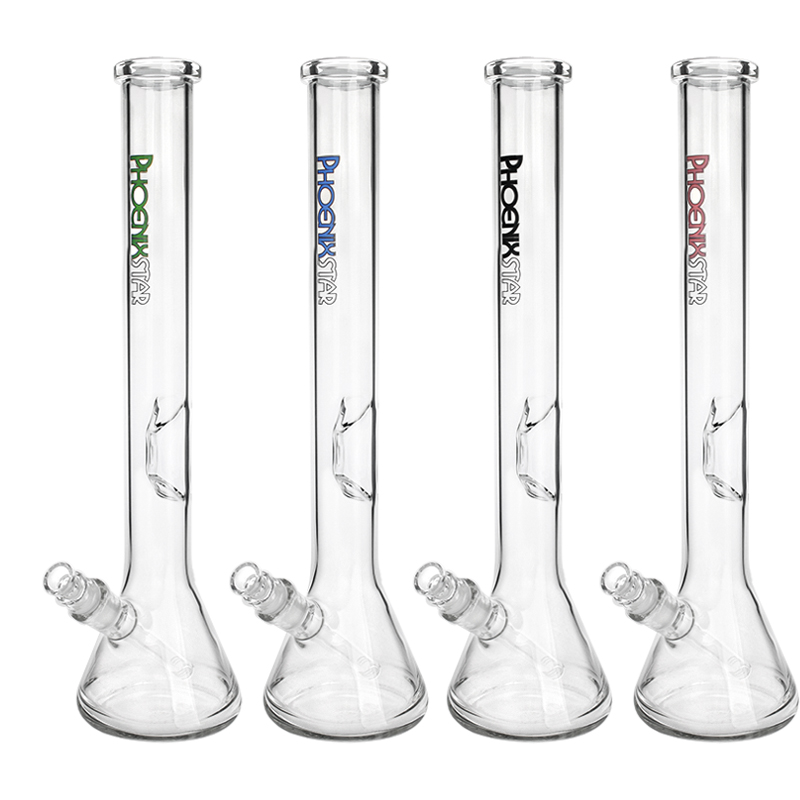 Phoenix 16" Clear Beaker w/Logo 