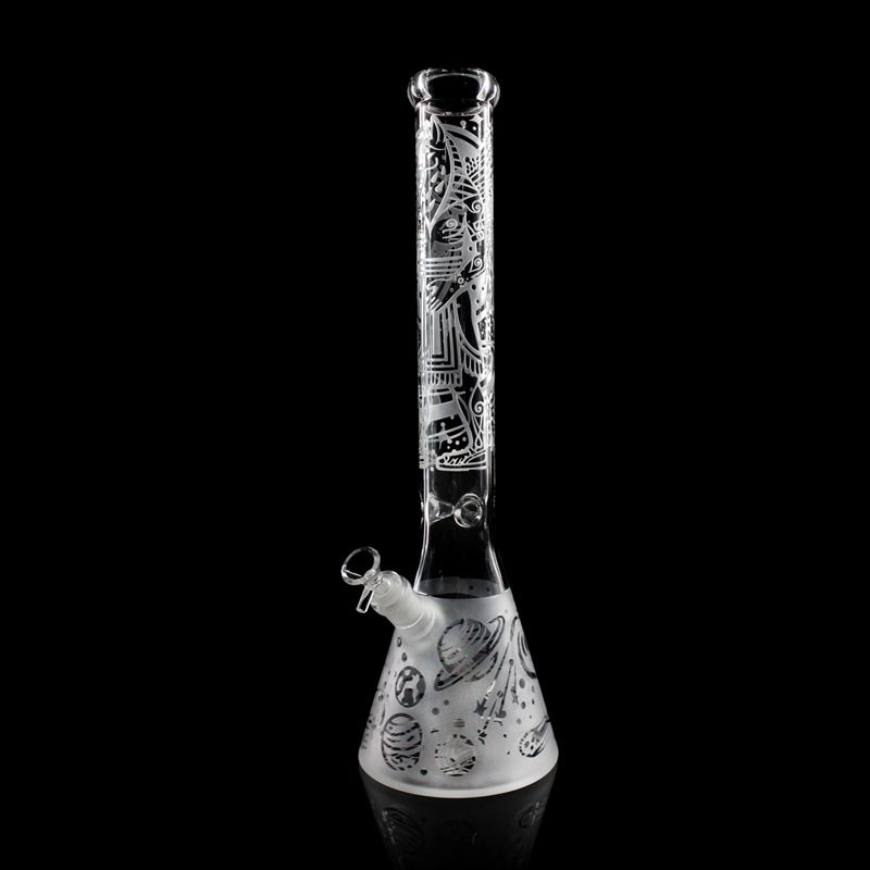 18" 7mm Sandblasted Beaker 18" 7mm Sandblasted Beaker
