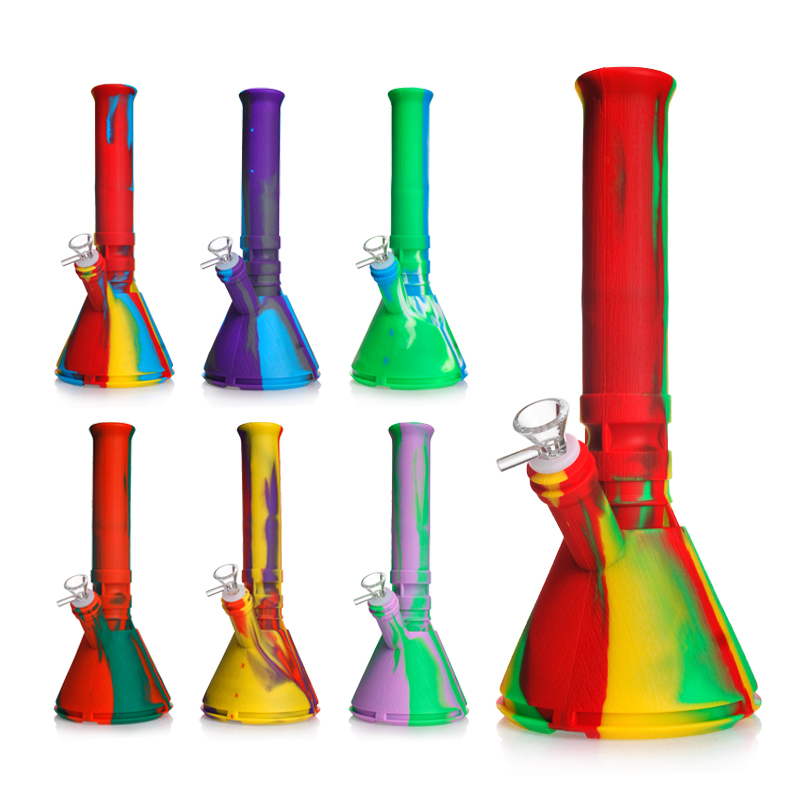 12.5 Multicolor Silicone Beaker -Assorted Colors