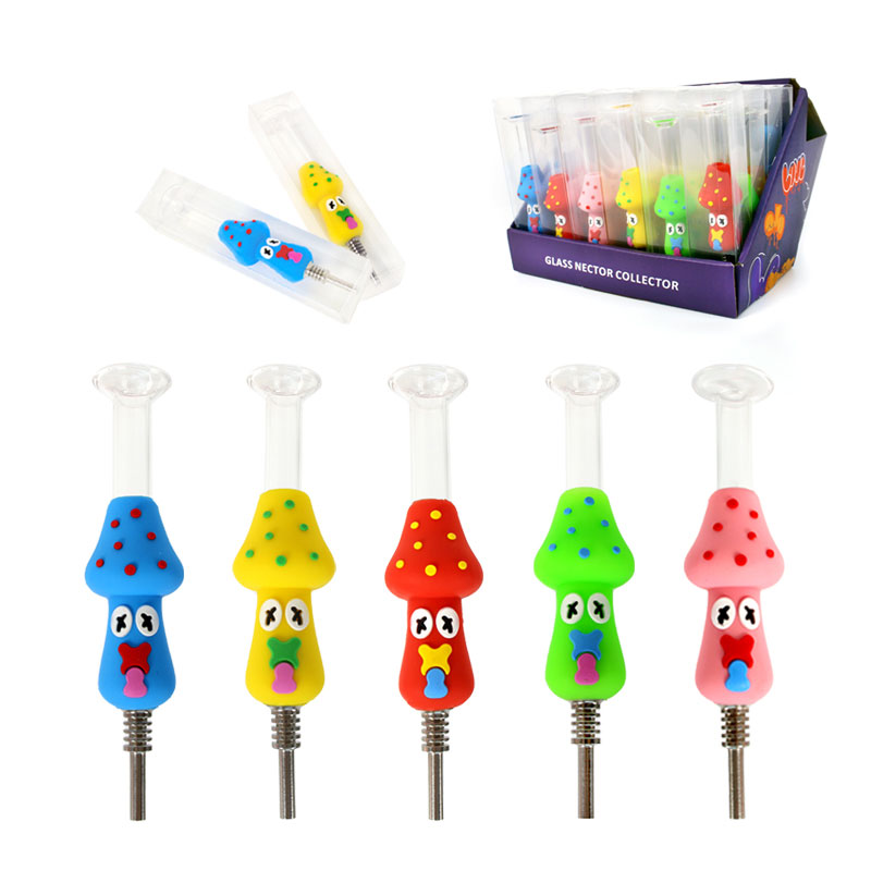 Silicone Cartoon Nectar Collector - Assorted Colors