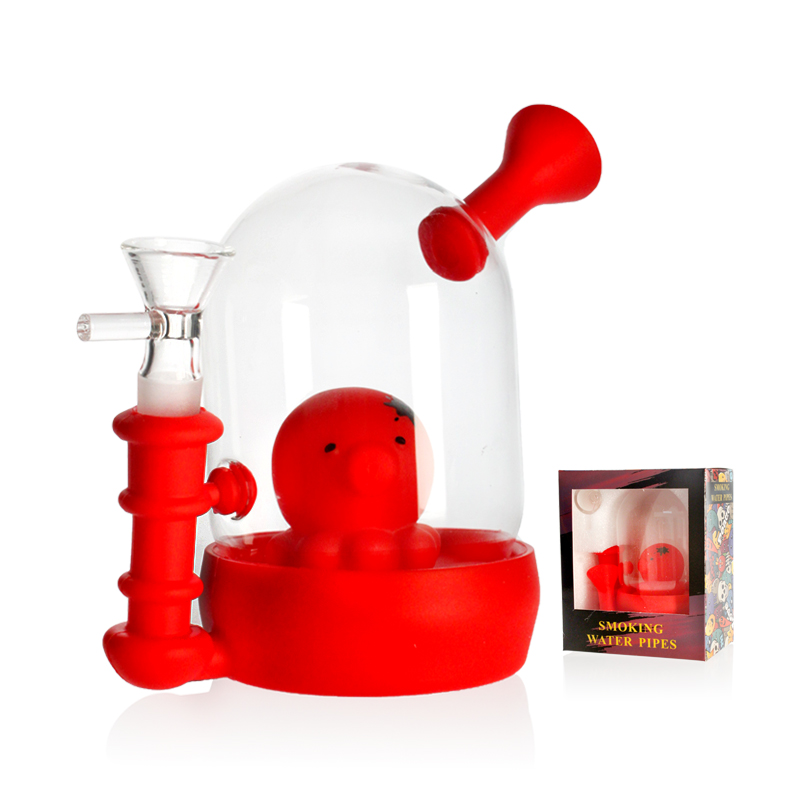 Silicone & Glass Character WP - Red	
