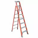 FS1500 Series Fiberglass Stepladder, 8 ft x 25-3/8 in W, 300 lb Capacity