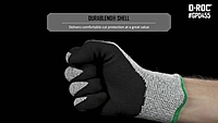 Magid® Griffin Gear® NitriX® Grip Technology Coated Work Gloves — ANSI Cut Level A4