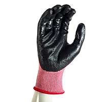 Magid® D-ROC® AeroDex® Flat Nitrile Palm Coated Touchscreen Gloves – ANSI Cut Level A9