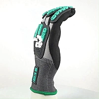 Magid® T-REX® 21G MAX Level 2 Impact Glove with Foam Nitrile Palm Coating and Touchscreen Compatibility — ANSI Cut Level A6