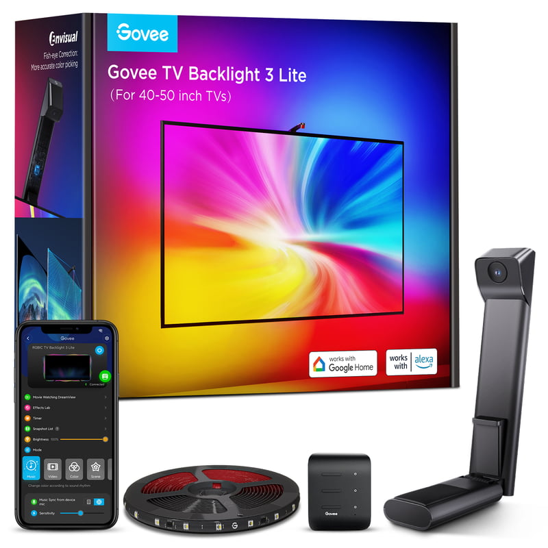 Govee TV Backlight 3 Lite - Supports Matter-40~50 inch