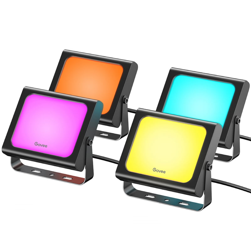 Govee RGBICWW LED Smart Flood Lights